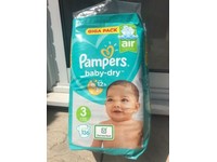 pampers baby dry size 3 giga pack 136
